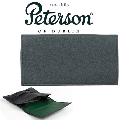 Peterson - Tobacco Pouch with Papers Slot - Avoca Blue - (145a)