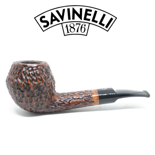 Savinelli -  Free Rusticated Brown - 01 Pipe - 6mm Filter