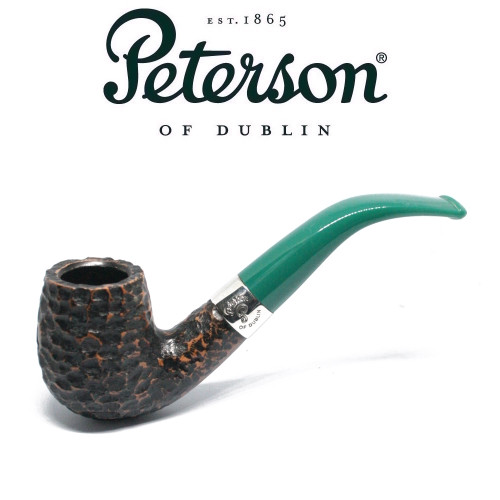 Peterson - St Patricks Day 2021 - 69 - Green Stem - 9mm Filter Pipe