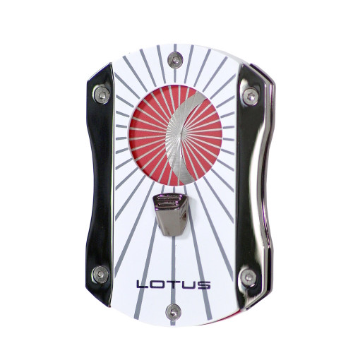 Lotus - Deception Cigar Cutter - Techni-Colour White Starburst