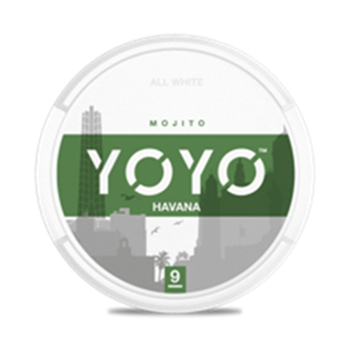 YoYo - Havana (Mojito)  - Tobacco Free Chew Bags - 8mg (MAR 22 Dated)