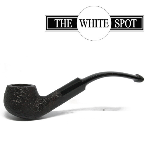 Alfred Dunhill - Shell Briar - 2 213 - Group 2 - Bent Apple - White Spot pipe