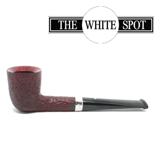Alfred Dunhill - Ruby Bark - 2 102  - Group 2 - Dublin - White Spot - Silver Band