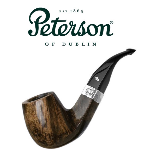 Peterson - Sherlock Holmes Milverton - Smooth Dark Finish - P-Lip