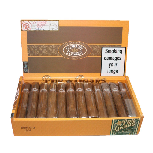 PDR Cigars - El Criolilto - Robusto - Box of 24 Cigars