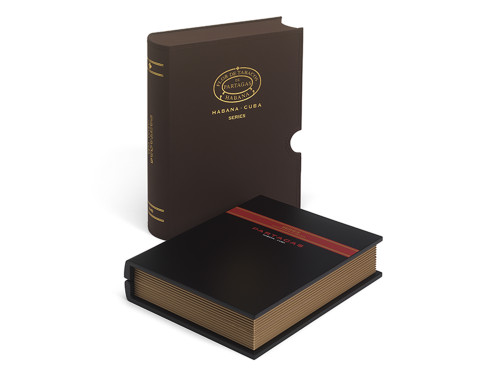 Partagas - Book Style Humidor with 10 Partagas Series D No 4