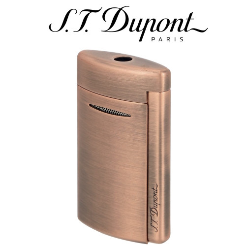 S.T. Dupont - MiniJet - Single Jet Torch Lighter - Brushed Copper Sale