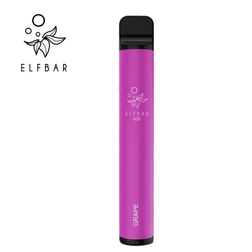 Elf Bar - 600 - Grape - Disposable Vape - 20mg