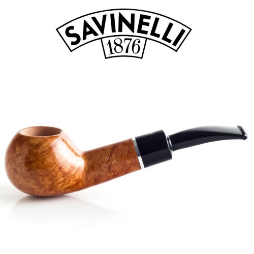 Savinelli - Otello - Smooth Natural  - 321 - 9mm Filter Pipe