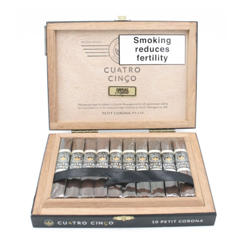 Joya De Nicaragua - Cuatro Cinco - Petit Corona - Box of 10 Cigars