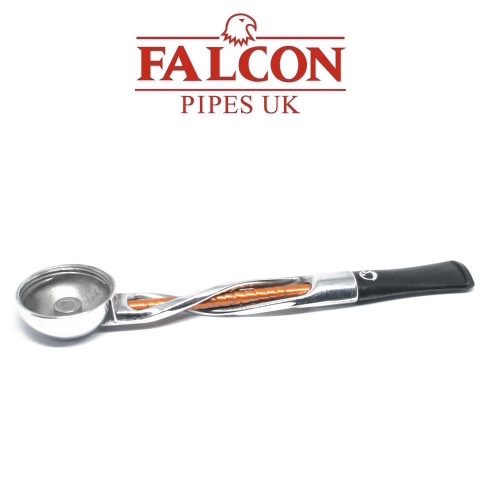 Falcon - Shillelagh (Polished/Orange with Black Stem)