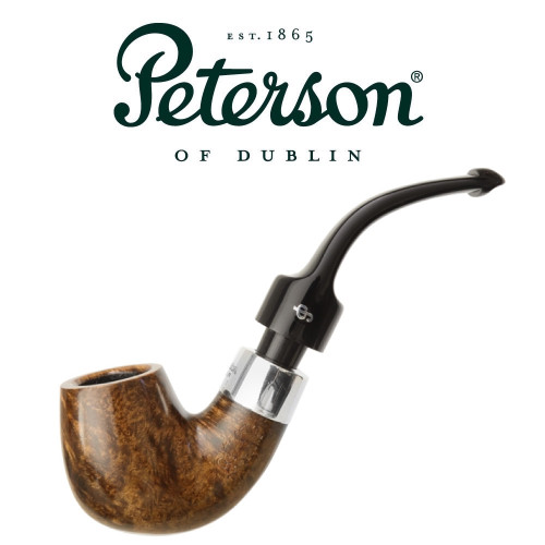 Peterson - De Luxe System 12.5s (Dark Smooth)  Silver Mount Pipe