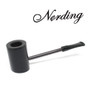 Erik Nørding - Compass Pipe - Poker - Smooth Black #1