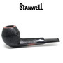 Stanwell - Brushed Black - 32 - Straight Bulldog