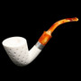 Meerschaum  - Hand Carved Pipe - 9mm Filter
