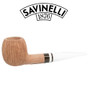 Savinelli -  Cocco Rusticated Natural  Pipe - 207 - 6mm Filter