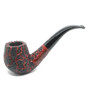 Ser Jacopo - Maior Partially Sandblast  Bent Billiard S1 - 9mm Filter Pipe