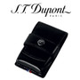 ST Dupont - Line D Lighter Case - Black Leather - For Ligne 2