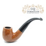 GQ Tobaccos - Virgin Briar - Bent Billiard Pipe