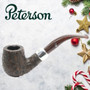 Peterson - Christmas Pipe 2019  - XL90 Sandblast Sterling Silver Mount Pipe