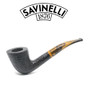 Savinelli - Tigre 920 - Rusticated Black - 6mm Filter Pipe
