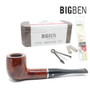 Big Ben - Pipe Smoking Kit -  Smooth Straight Pot - 9mm Filter Pipe