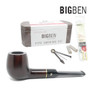 Big Ben - Pipe Smoking Kit -  Smooth Saddle Apple - 9mm Filter Pipe