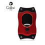 Colibri -  S Cut Cigar Cutter  - 66 Ring Gauge - Red with Black Blades
