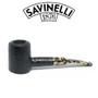 Savinelli - Camouflage Rusticated Black - 310 Pipe - 6mm Filter