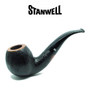 Stanwell - Brushed Black - 185 - 9mm Filter Pipe
