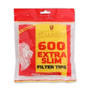 Palmer - Extra Slim Tips - 600 Filters - 5.3mm