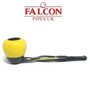 Falcon - Black Shillelagh (Yellow) with Yellow Apple Bowl