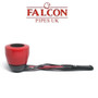 Falcon - Black Shillelagh (Red) with Red Dover Bowl