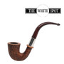 Alfred Dunhill - County - Calabash - Silver Band - White Spot