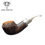 White Elephant - Ebony & Ivory - Smooth (3) - 9mm Filter Pipe