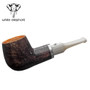 White Elephant - Ebony & Ivory - Smooth (6) - 9mm Filter Pipe
