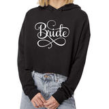 Womens Cropped Hoodie Bride Accessories Wedding