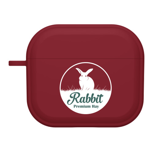 "Custom Logo HDX Crimson Case Cover for Apple AirPods Gen 1