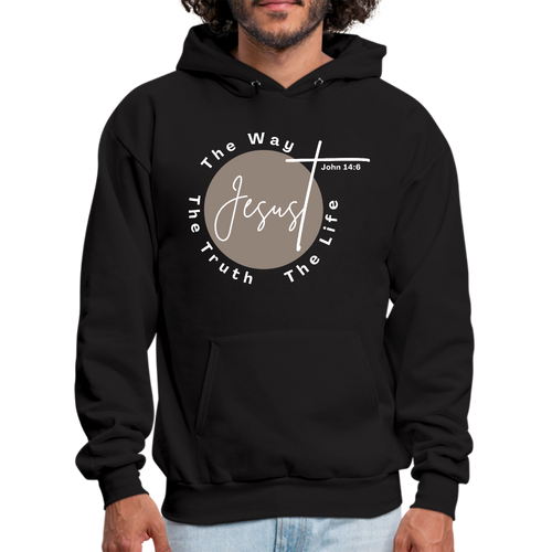 Mens Graphic Hoodie the Truth the Way the Life