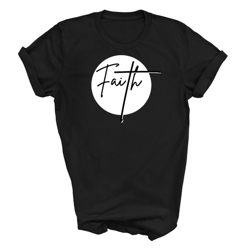 Mens Graphic T-shirt Faith Print