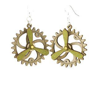 Kinetic Gear Earrings 5006C Kinetic Gear Earrings 5006C