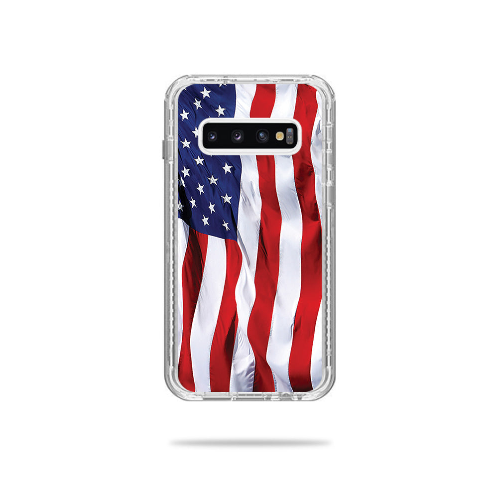 MightySkins LIFNESA10-American Flag Skin for Lifeproof Next Case Samsu
