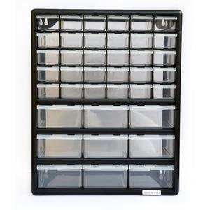 Storage Cabinet Drawers 39 Plastic Tool Box Containers Organiser