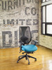 ergoCentric tCentric Hybrid Midnight Black Mesh Back Synchro Glide Task Chair