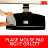 3M Easy Adjust Keyboard Tray with Standard Keyboard & Mouse Platform, 23" Track