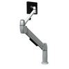 Adapt SpaceArm Sit/Stand Monitor Arm, Platinum