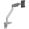 Humanscale M2.1 Single Monitor Arm - Clamp Mount - Silver