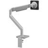 Humanscale M2.1 Single Monitor Arm - Clamp Mount - Silver