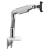 Humanscale M8 Pro Single Monitor Arm - Clamp Mount - White