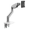Humanscale M8 Pro Single Monitor Arm - Clamp Mount - White